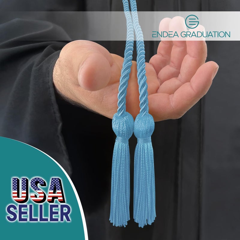 Endea Graduation Double Honor Cord (Light Blue) - Image 2